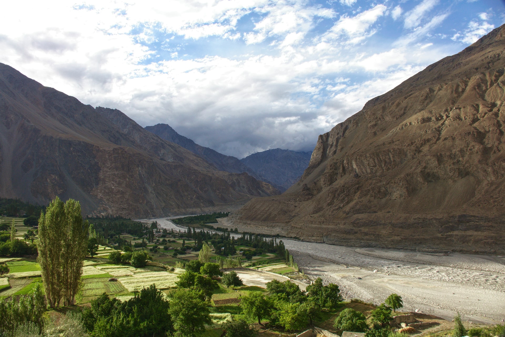 Nubra Valley panorama